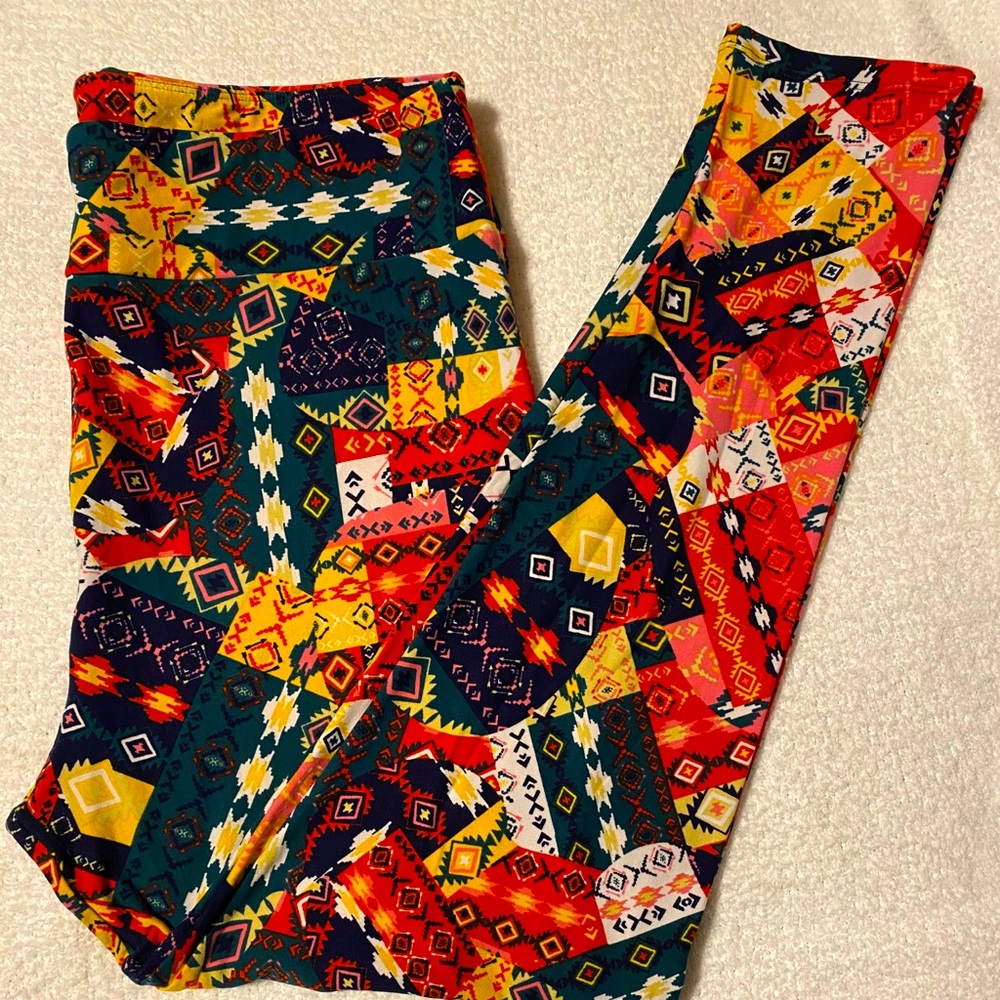 LuLaRoe TC2 leggings, Size 18+, like new